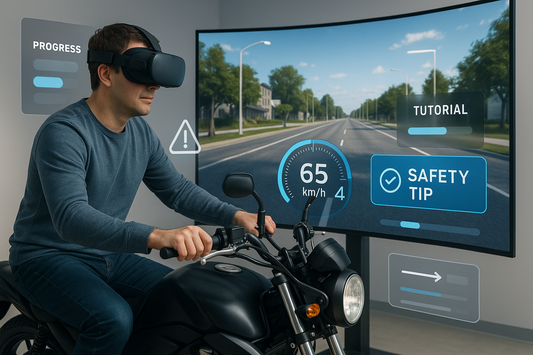 aprende a manejar moto de forma virtual