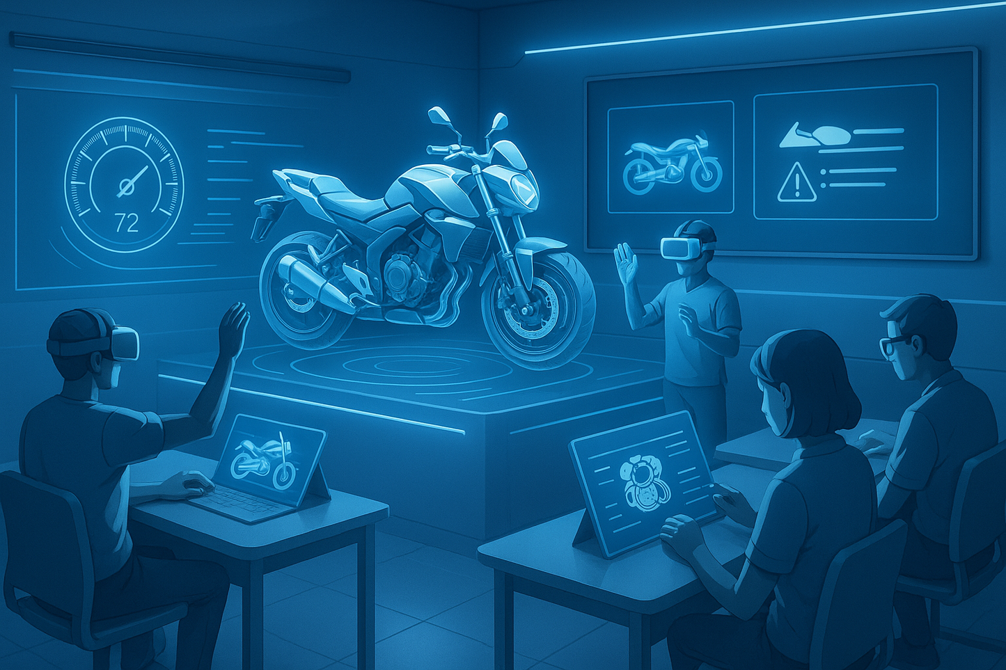 escuela moto virtual