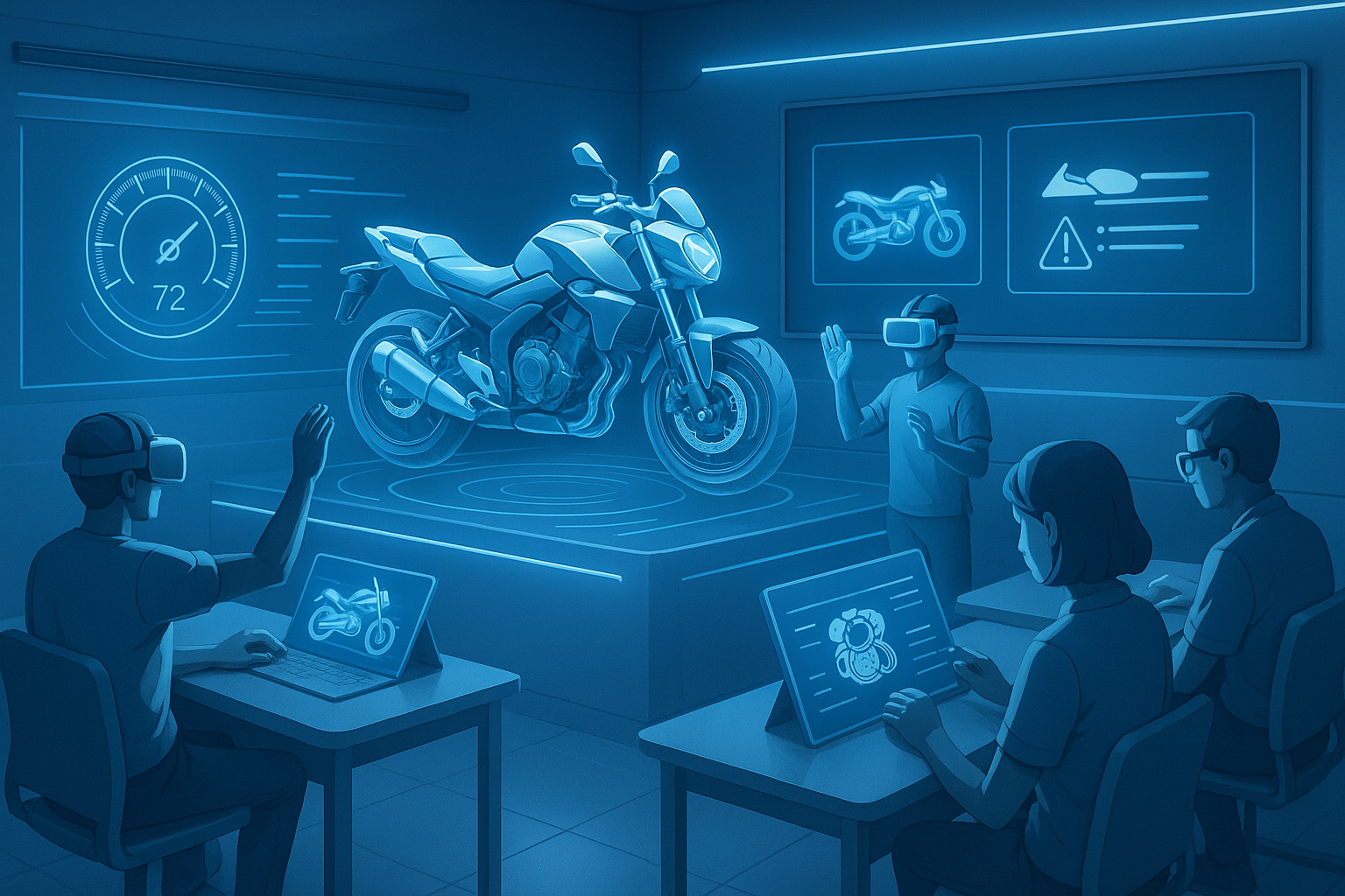 escuela moto virtual